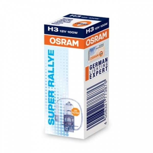 H3 Osram 100W Rally 12V PK22S