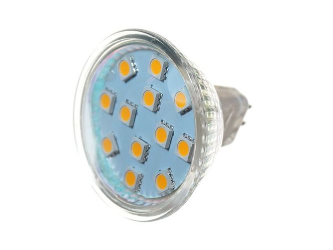 Hovedbilde Helios MR16 Varm hvit 12xSMD, ...