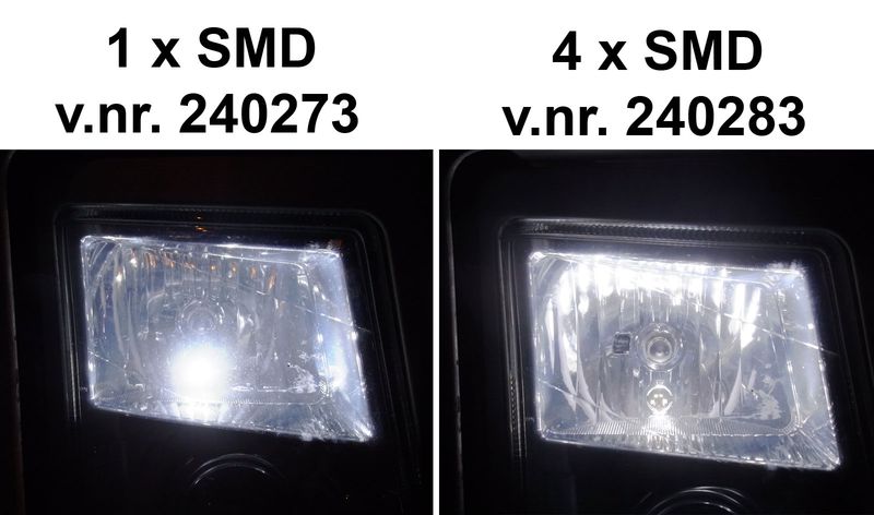 24V LED parklys W3W/W5W