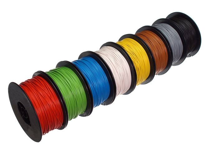 Hovedbilde Kabel 0,25mm2, LIYV 100m rull
