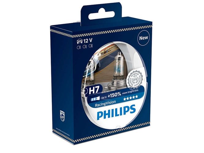 Hovedbilde Philips RacingVision H7 +150% ...