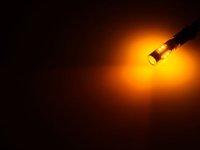 Hovedbilde BA9S 50W Gul Canbus Cree LED ...