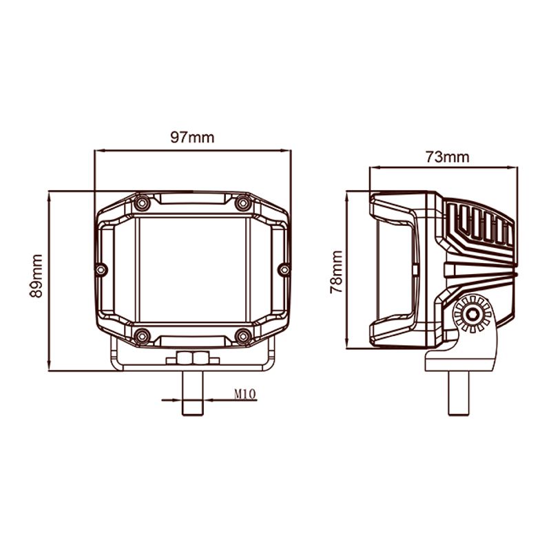 3 way LED shooter 15 x 5W Flood