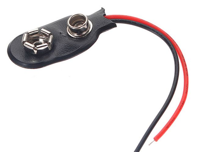 Hovedbilde Batteri klips til 9V ...