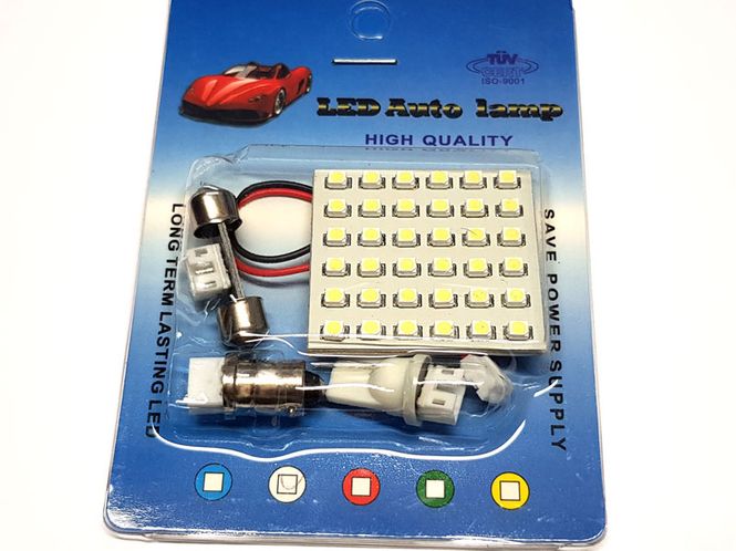 Hovedbilde LED Plate 36xSMD LED, Hvitt ...