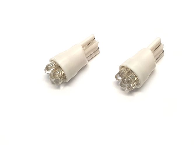 Hovedbilde Xenon-Hvitt w5w 6-LED parklys ...