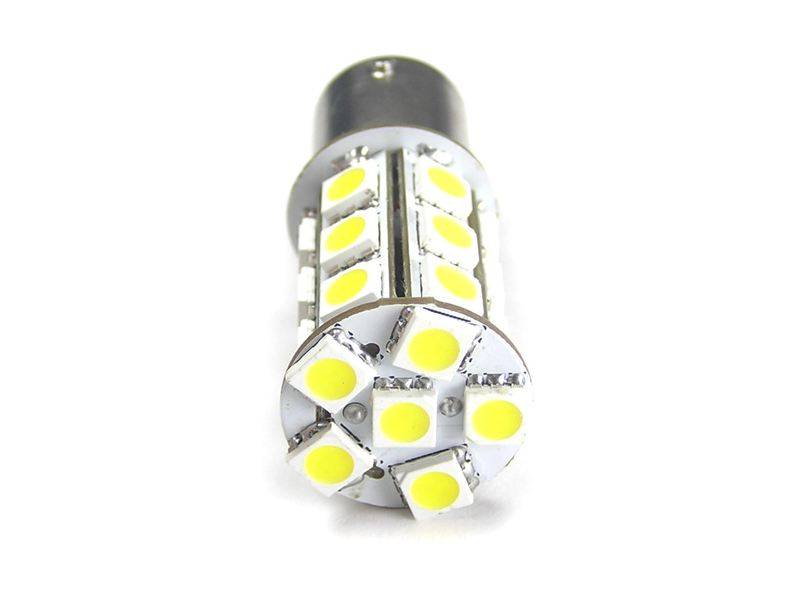 24xSMD LED pære 6V, 21W- BA15S