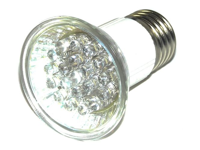 Hovedbilde E27 LED spot pære, 230V