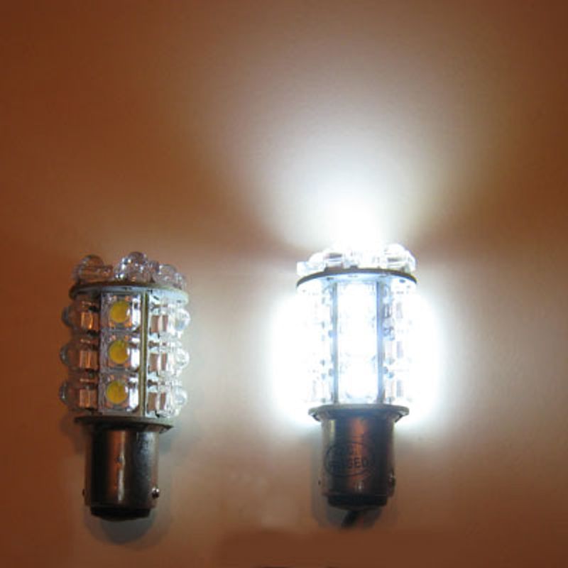2 stk 12V Tower LED pærer 