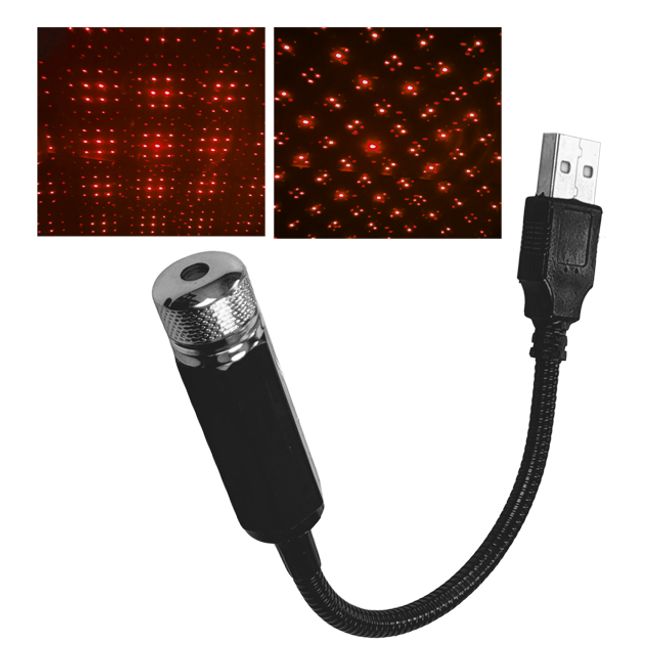 Hovedbilde Stjernehimmel for USB rød led