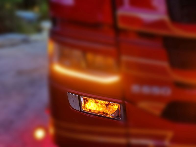 Supplerende parklys til Scania LED tåkelykt 2016-2022